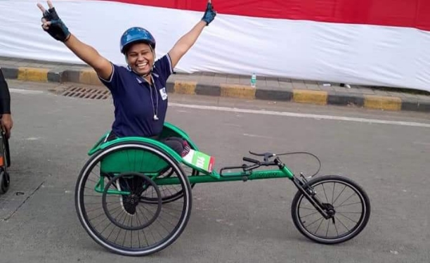 Donation Of Para Olympic Cycle